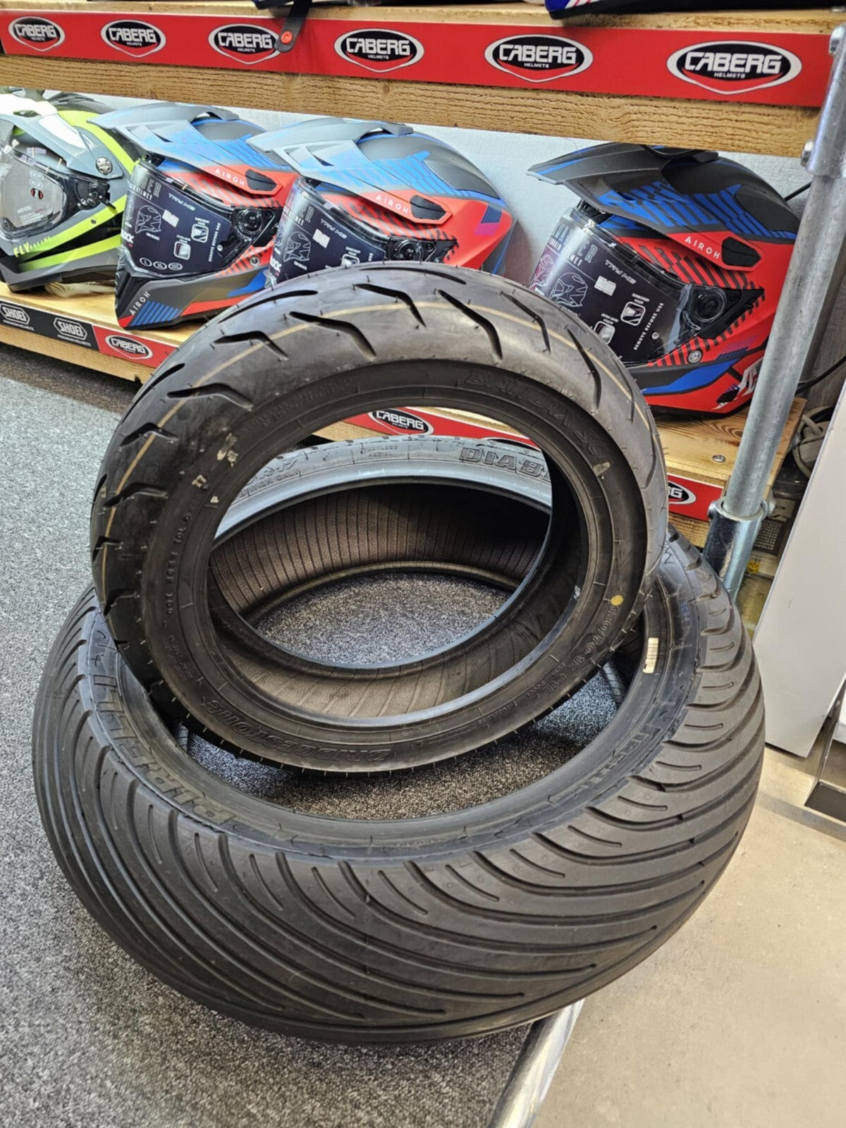 Ex Showroom Single Unused Bridgestone Battlax SC Tubeless Rear Tyre 120/70-12