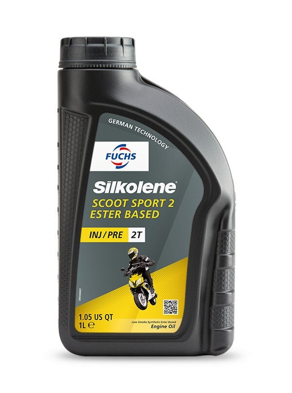 Silkolene Scoot Sport 2 Comp Ester Synthetic Based, 2 Stroke Scooter Engine Oil