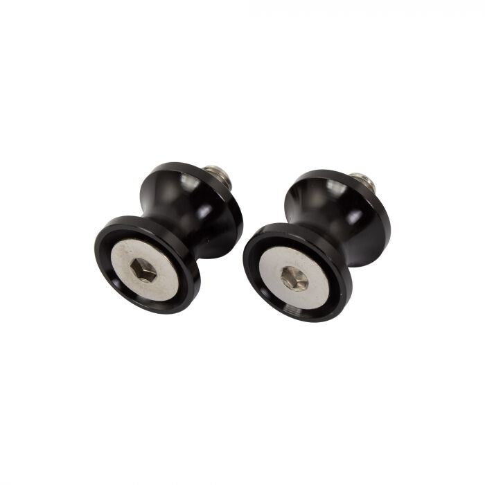 Bike It Black 8mm 1.25 Pitch Motorcycle Motorbike Paddock Stand Bobbins