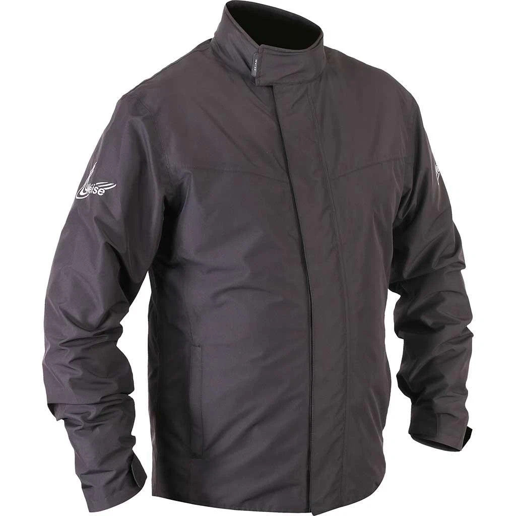 Weise Tempest Waterproof Motorcycle Motorbike Mesh Lined Over Jacket Black