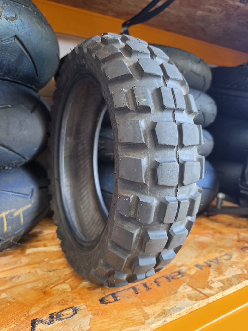 Kenda Big Block 130/70-12 K784 part worn tyre