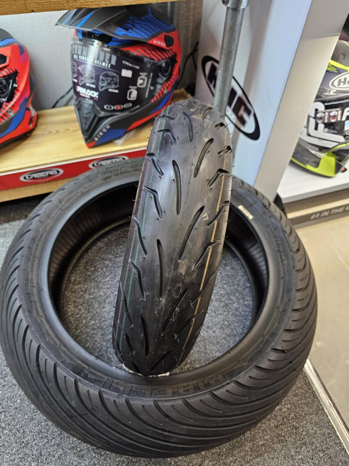 Ex Showroom Single Unused Bridgestone Battlax SC Tubeless Rear Tyre 120/70-12