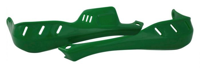 Bike It Universal GP-PRO Original Handguards - Green  (Fitting kit Included)