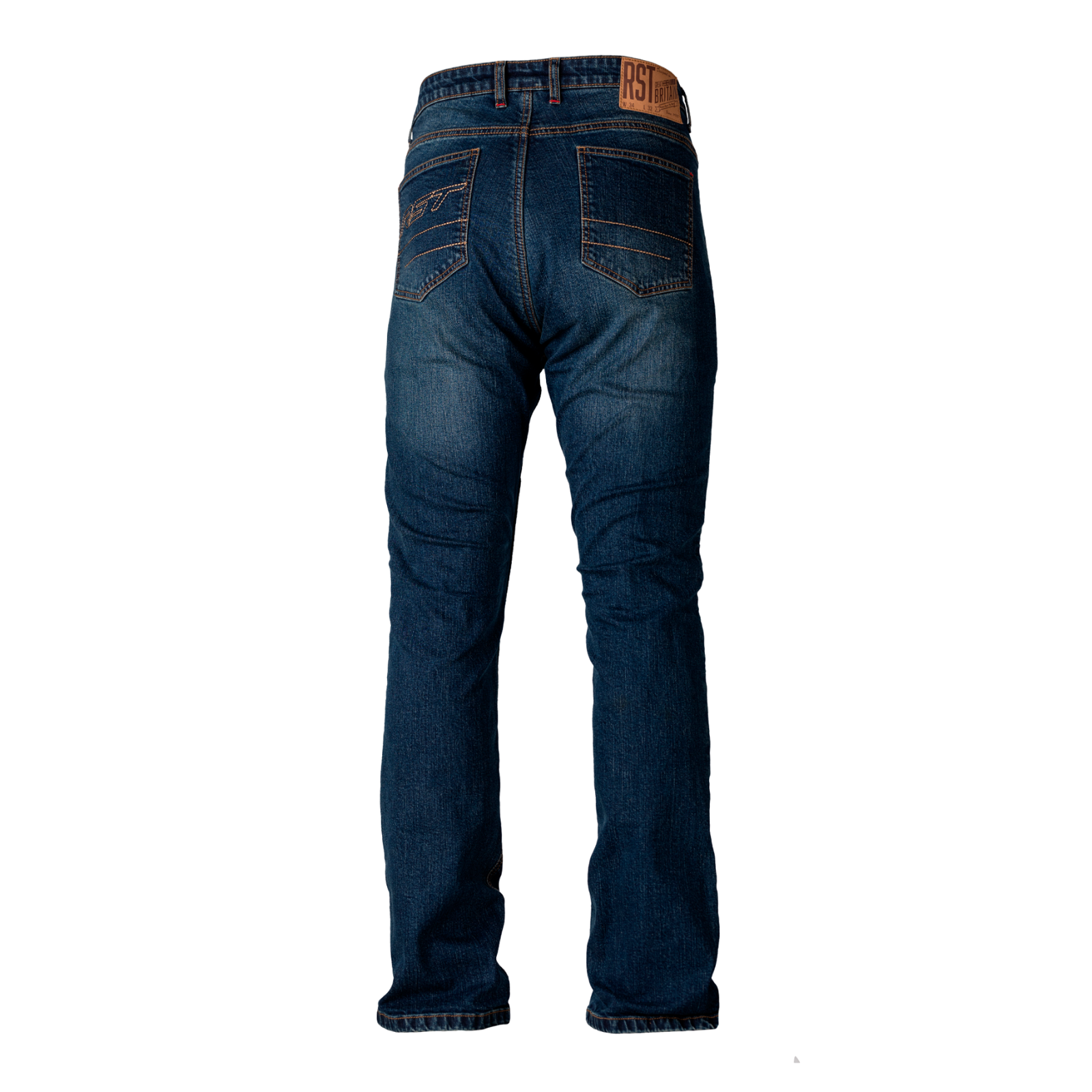 RST Straight Leg 2 CE Motorcycle Motorbike Mens CE Aramid Demin Jean - Blue