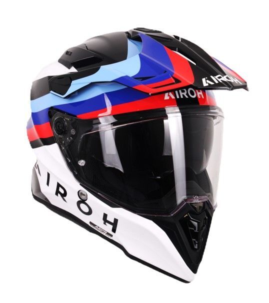 Airoh Commander 2 Adventure ECE 22.06 Carbon Motorcycle Helmet Doom Black Gloss