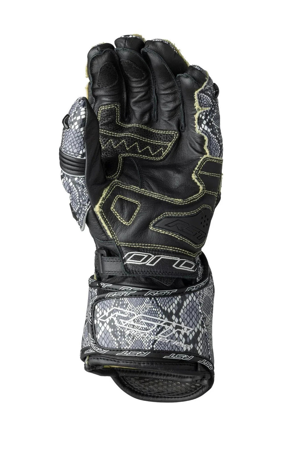 RST Pro Series GP D3O Kangaroo Leather Sports Motorcycle Limited Snake Skin