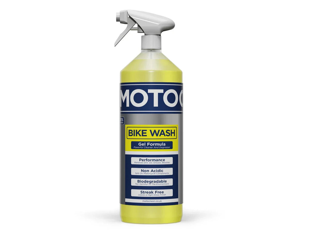 Motoclean Gel Motorcycle Motorbike Bike Wash Non Acidic Cleaner Degreaser - 1L