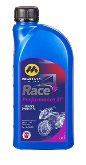 Morris Lubricants Race Performance 2T Synthetic Boosted Motorcycle Engine Oil 1L