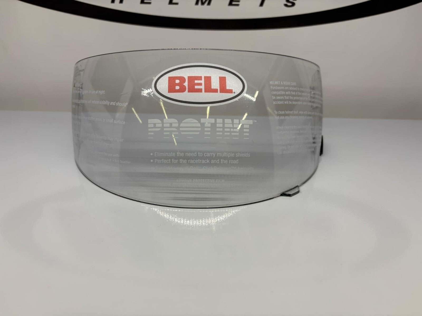 Ex-Display Bell Star / RS-2 Clear Visor Road Legal - P157-CS-FS Helmet Visor