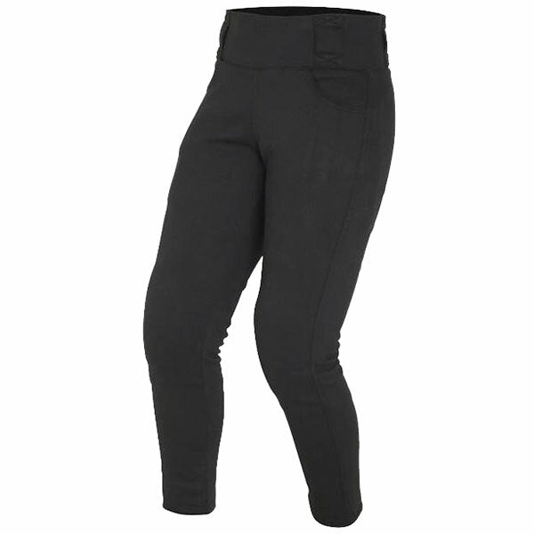 Weise Ladies Pulse Motorcycle Motorbike Aramid Lined Leggings - Black
