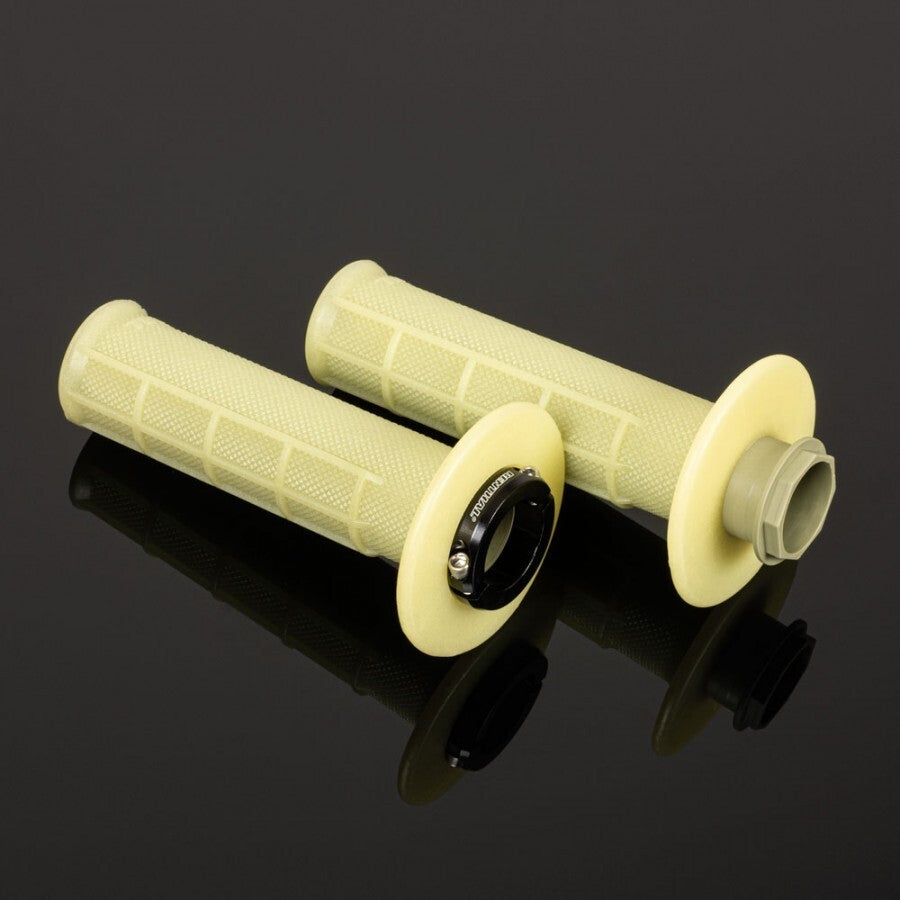 Renthal MX R-Works Lock-On - Aramid Half Waffle MX Off Road Lock On Grips - G237