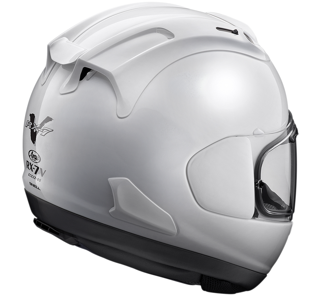 Arai RX-7V Evo Solid ECE2206 Full Face Motorcycle Motorbike Helmet Diamond White