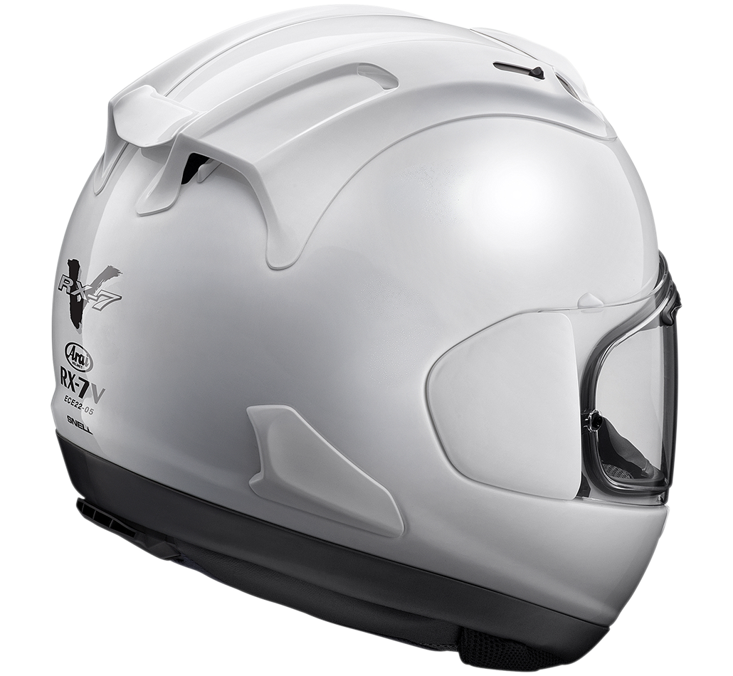 Arai RX-7V Evo Solid ECE2206 Full Face Motorcycle Motorbike Helmet Diamond White