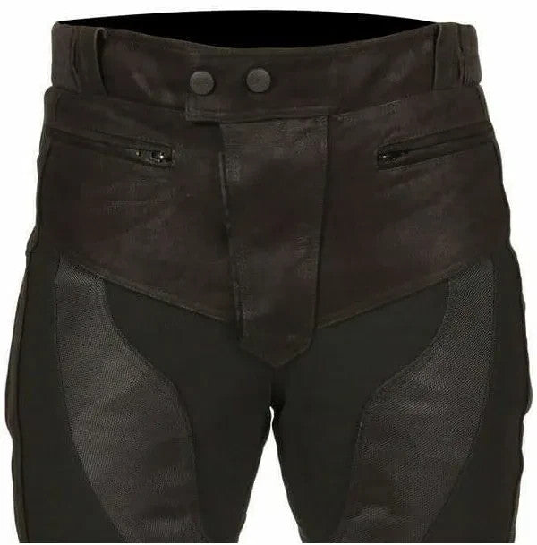 Buffalo Endurance Waterproof Leather Textile Pants - SEE DESCRIPTION - XS