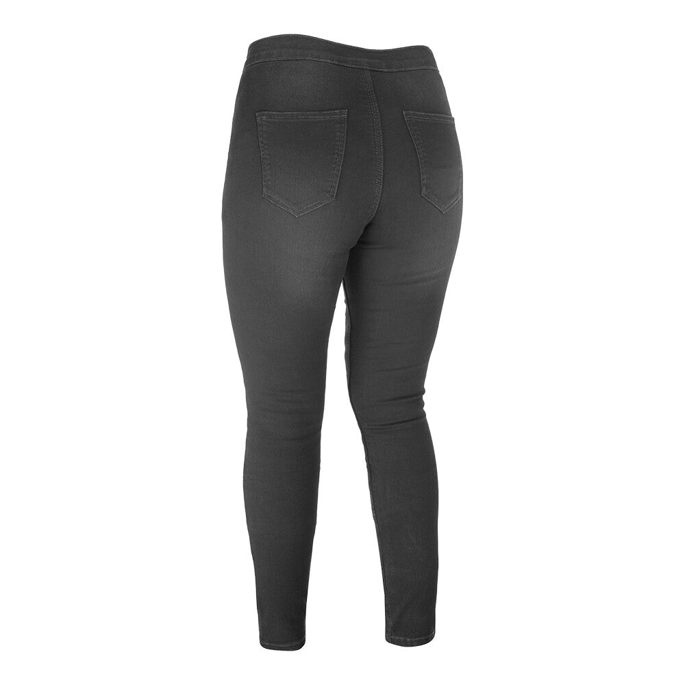 Oxford Super Jeggings 2 Women Ladies Full Aramid Lined Motorcycle Leggings Black