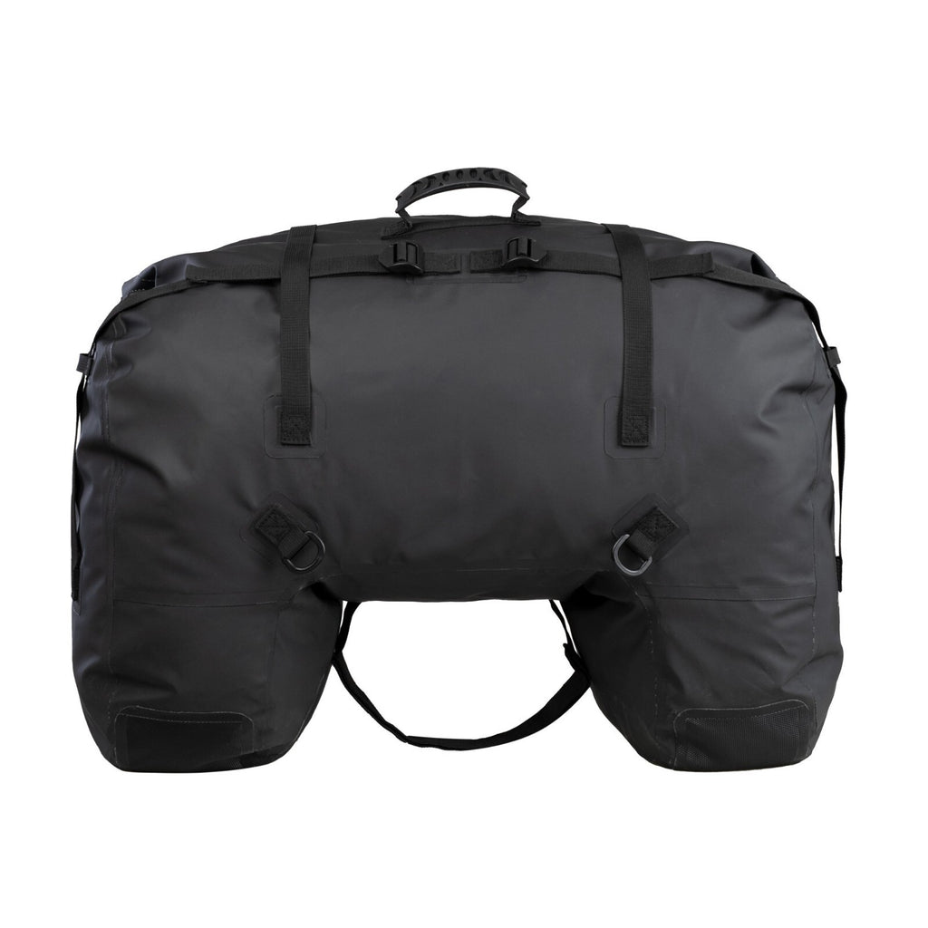 Oxford Aqua D-70 Waterproof Motorcycle Motorbike Saddle Duffel Roll Bag Black