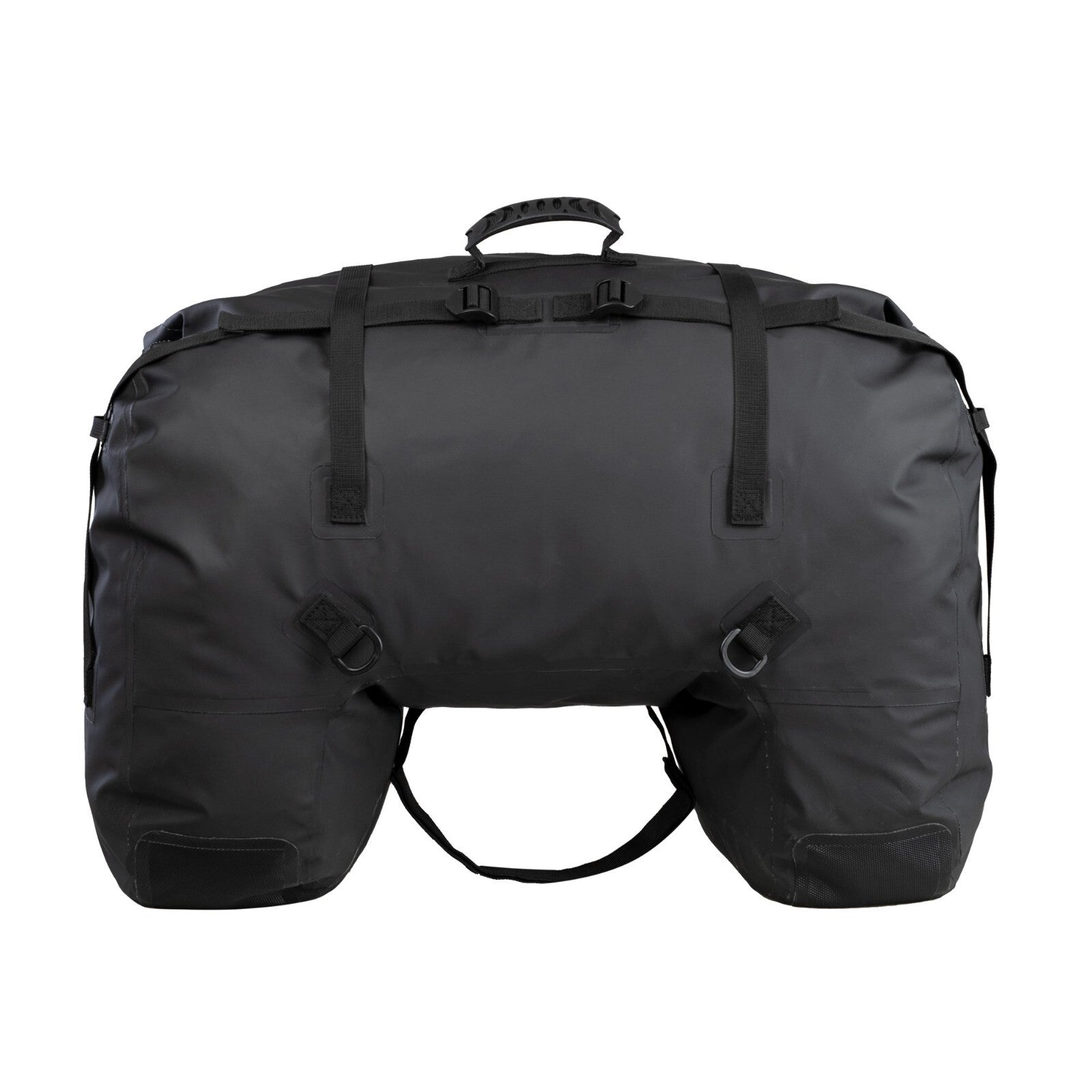 Oxford Aqua D-70 Waterproof Motorcycle Motorbike Saddle Duffel Roll Bag Black