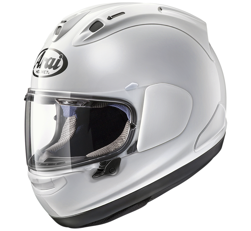 Arai RX-7V Evo Solid ECE2206 Full Face Motorcycle Motorbike Helmet Diamond White