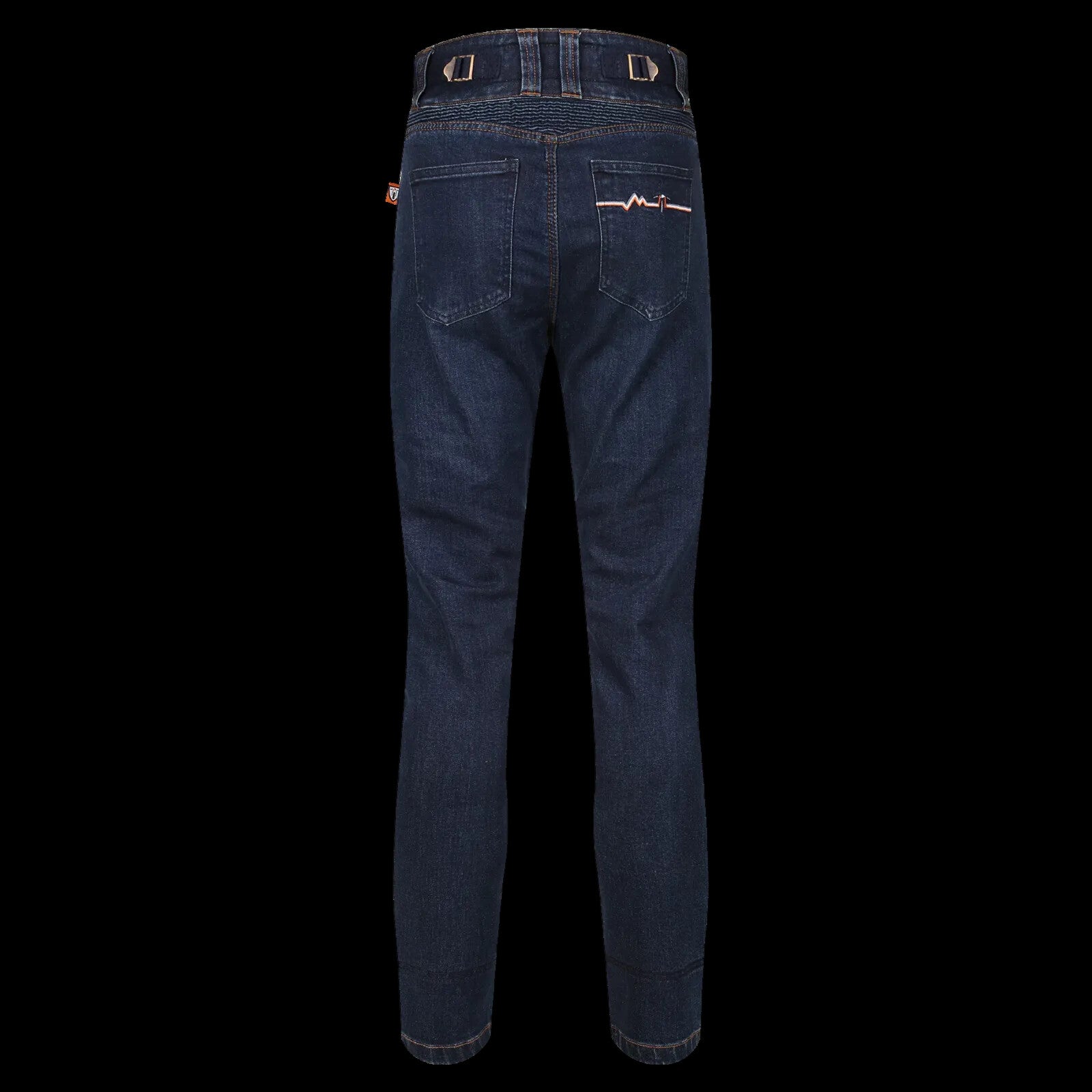 Moto Girl Ellie Ladies Single Layer Armoured Motorcycle Motorbike Blue Jeans