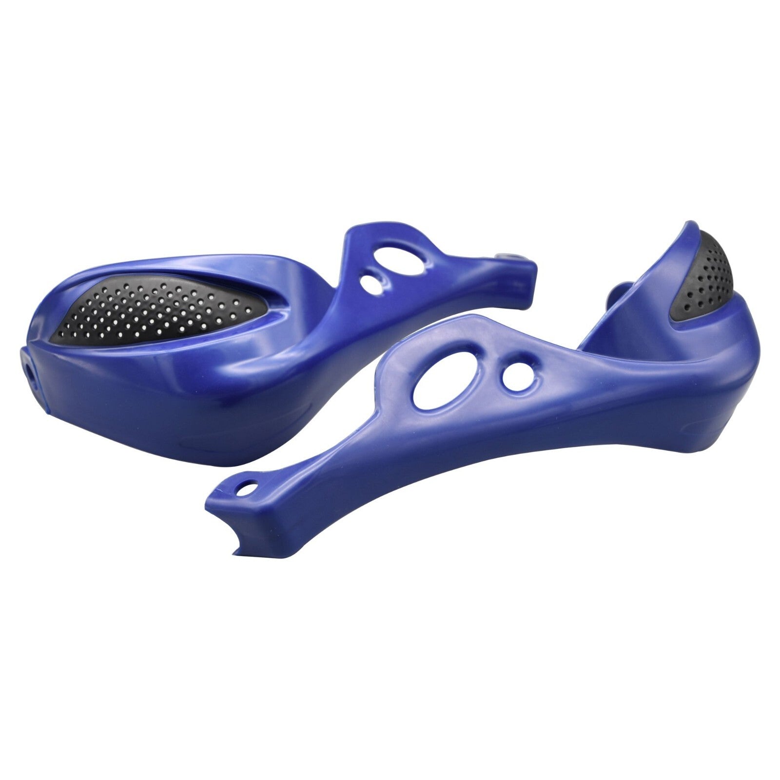 Bike It Universal GP-PRO Rally Vented Handguards - Blue ( Fitting kit Included )