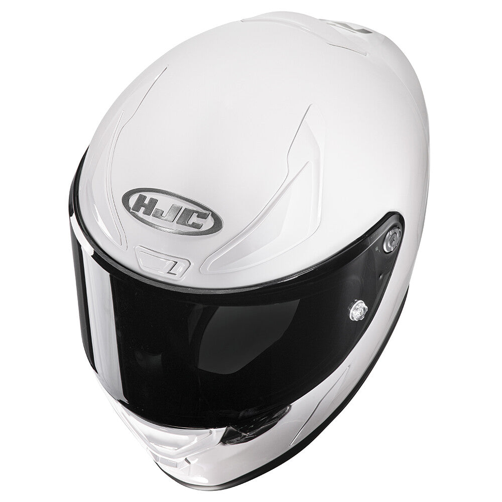 HJC RPHA 1 Light Weight Race FIM ACU Motorcycle Motorbike Helmet - Gloss White