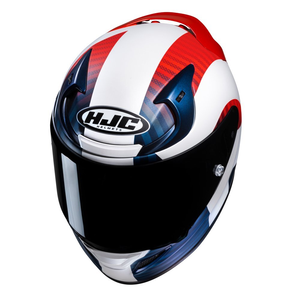 HJC RPHA 12 Ottin MC21SF Red/White/Blue Full Face Motorcycle helmet - ECE 22.06