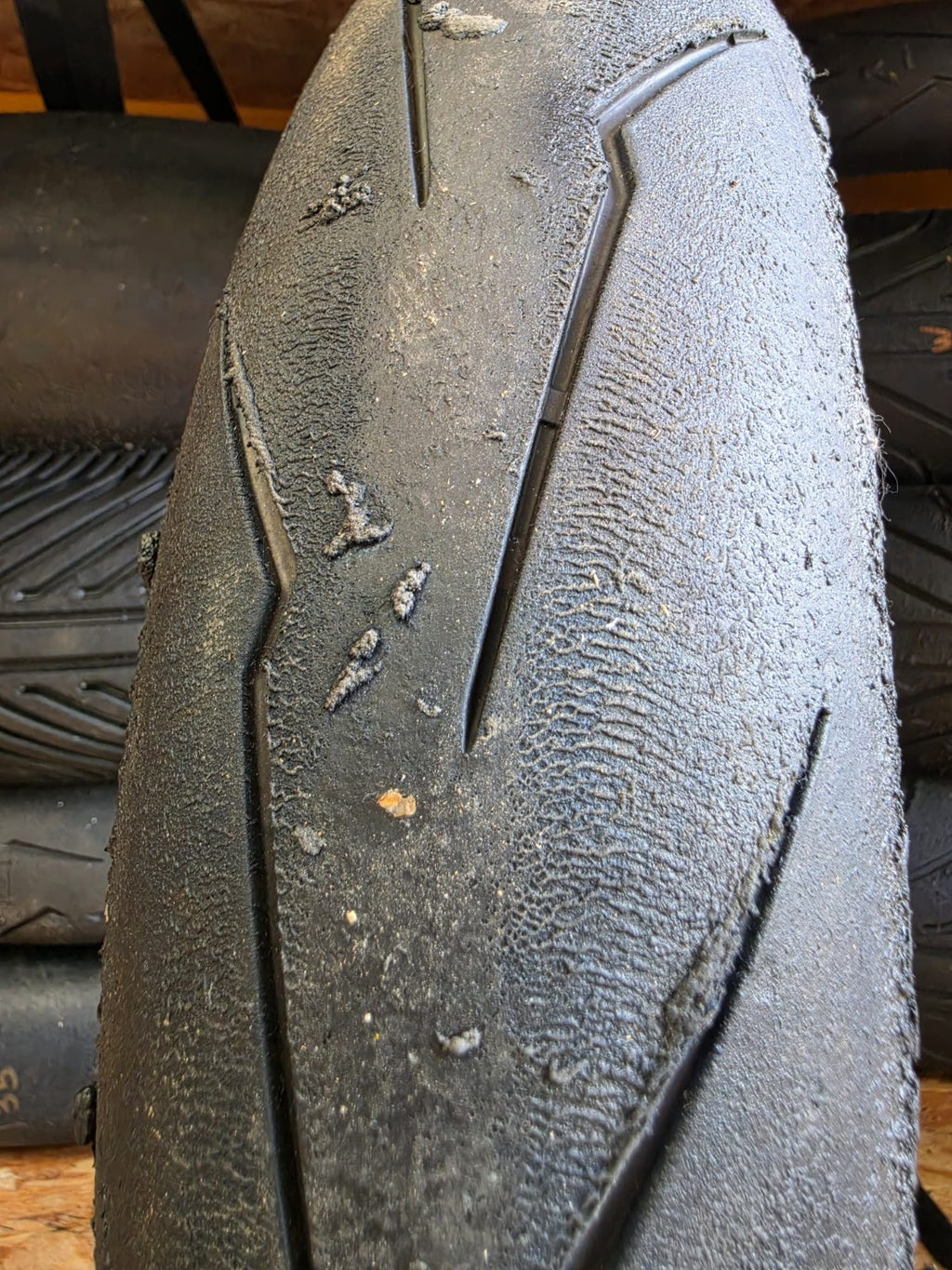 Pirelli Diablo Supercorsa V3 SC1 120/70-17 Part Worn Front BSB Scrub Tyre