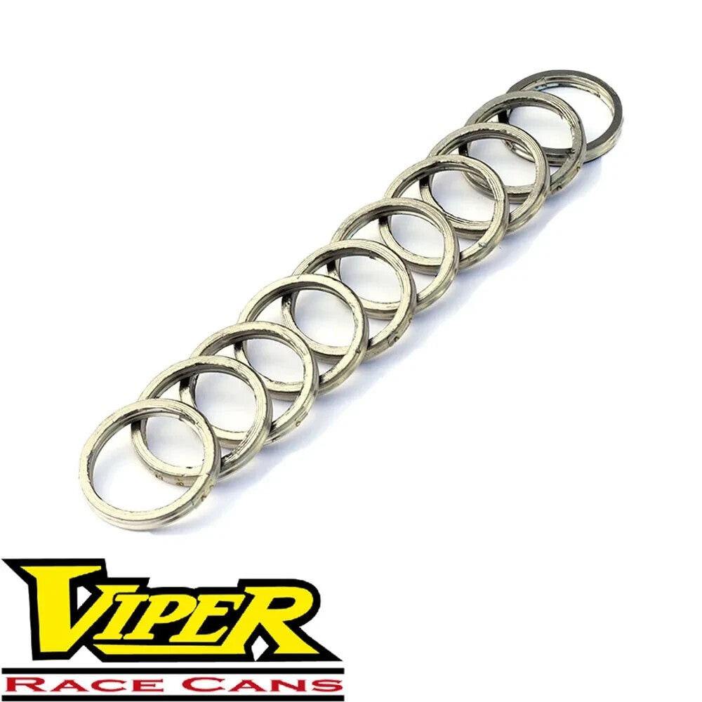 Viper Asbestos Free Motorcycle Motocross MX Exhaust Gaskets 54mm Pack of 10