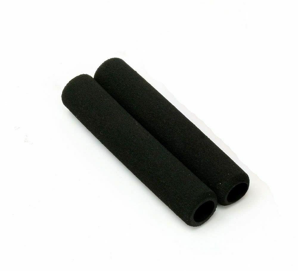 Bike It Motorcycle Motorbike Protective Lever Foam Insulate Levers - Black