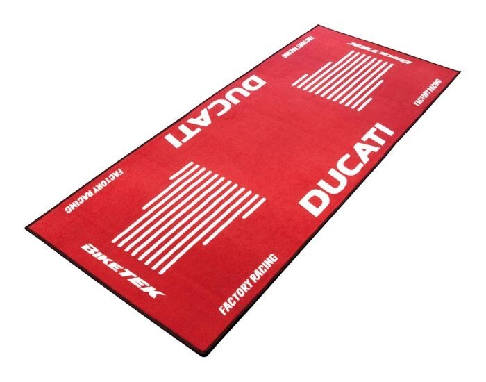 Bike Tek Ducati Motorcycle Motorbike Workshop Garage Mat Series 3 190x80cm