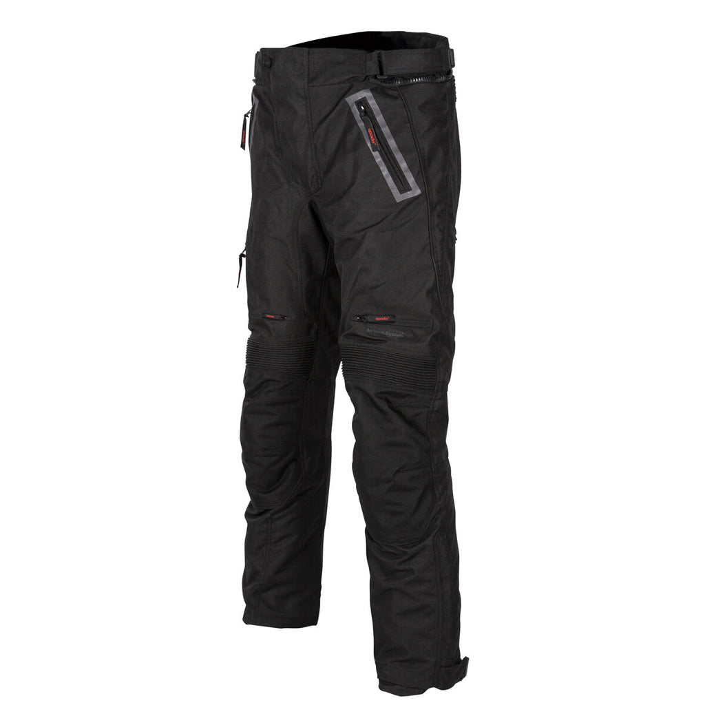 Spada Tucson Waterproof 4 Piece Armoured Motorcycle Motorbike Short Pants Black