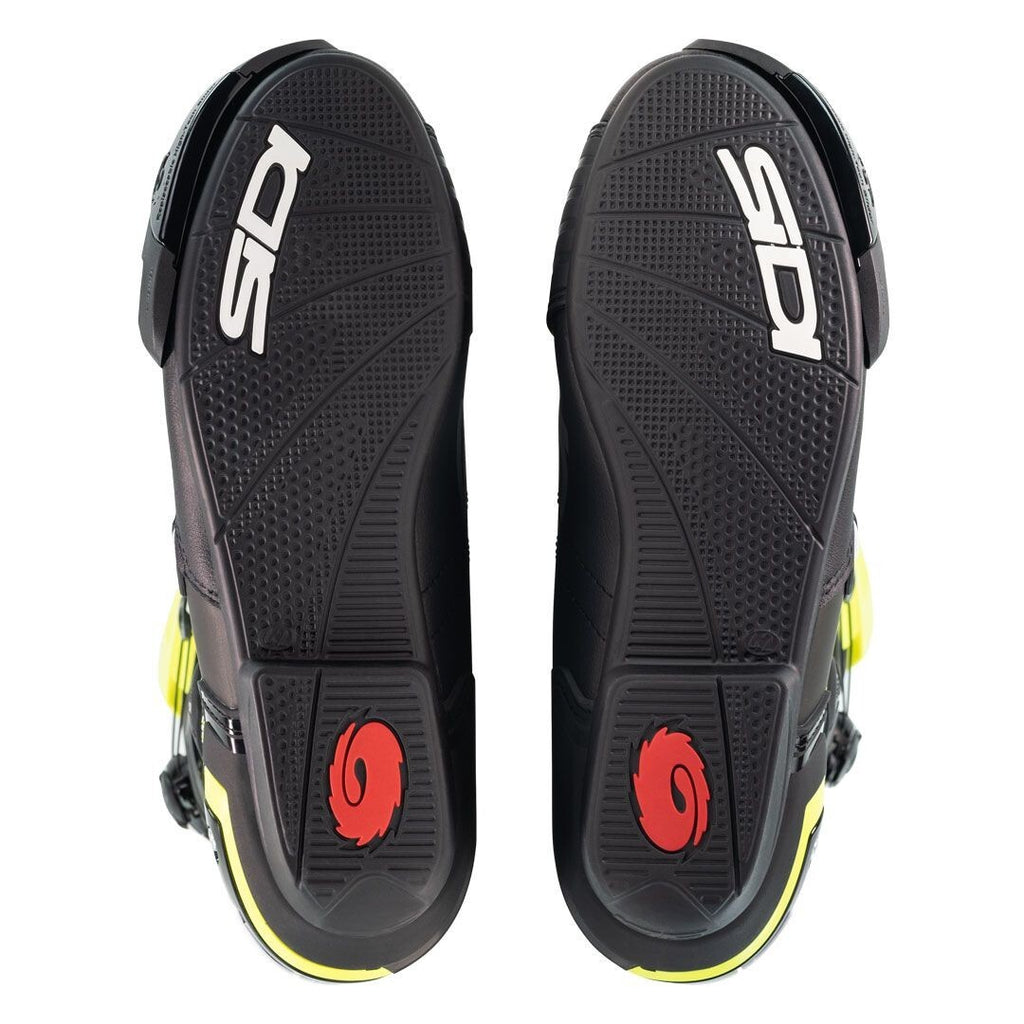 Sidi Mag-1 Sports Race Track Day Adjustable Motorcycle Motorbike Boots Black Yel