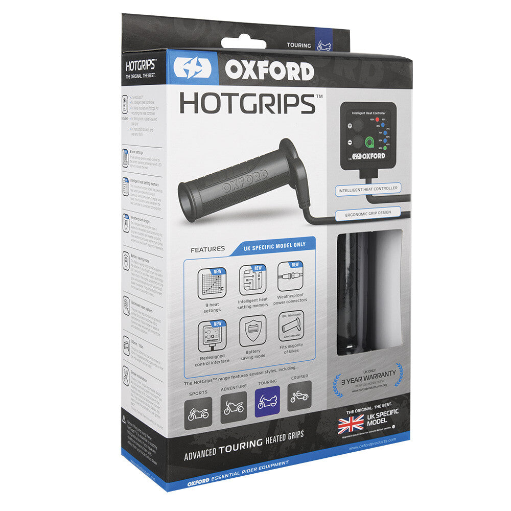 Oxford Motorcycle Heated Grips Advanced Motorbike Motorcycle HotGrips Touring