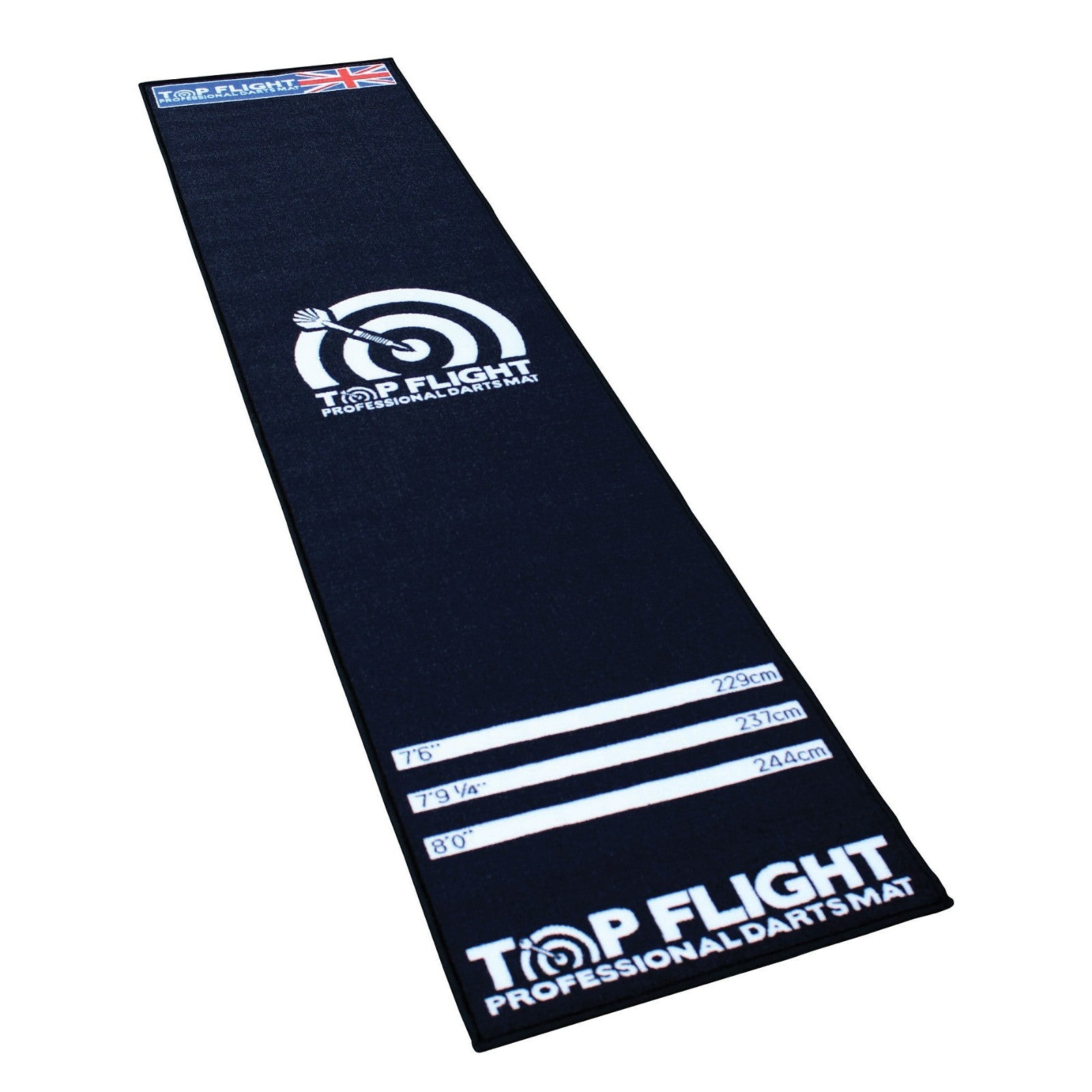 Top Flight Professional Darts Distance Marker Throwing Mat / Oche (275 x 66 cm)