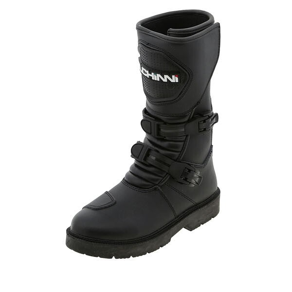 Duchinni Switch Kids Youth Childs Waterproof Motorcycle Motorbike Boots - Black