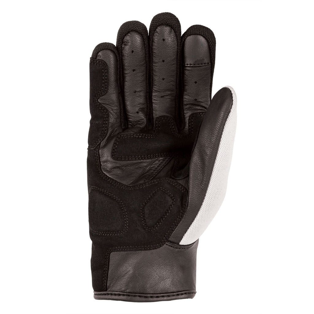 Oxford Dakar 1.0 Light Summer Mesh CE L1 Motorcycle Motorbike Glove Black Sliver