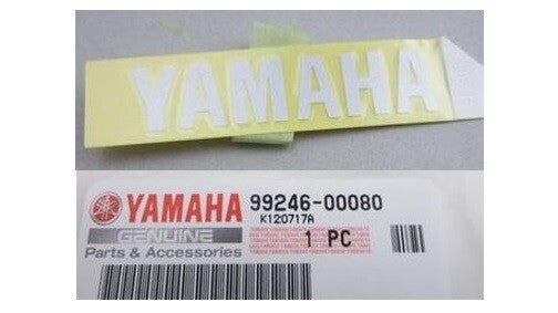Genuine Yamaha MT-09, YZF-R1 & R6, FZS1000 Decal Emblem Sticker - 99246-00080