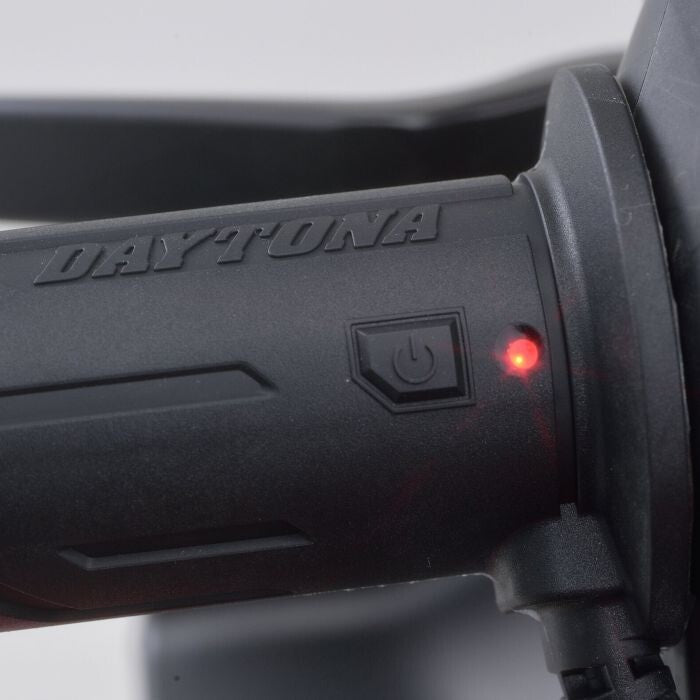 Daytona Motorcycle Battery Protect Heated Grips 22mm Integrated Controller 89820