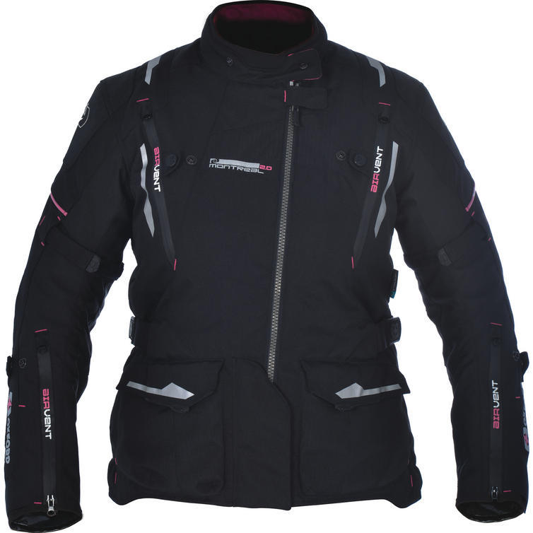 Oxford Montreal 2.0 Ladies Womens Textile Waterproof Motorcycle Motorbike Jacket