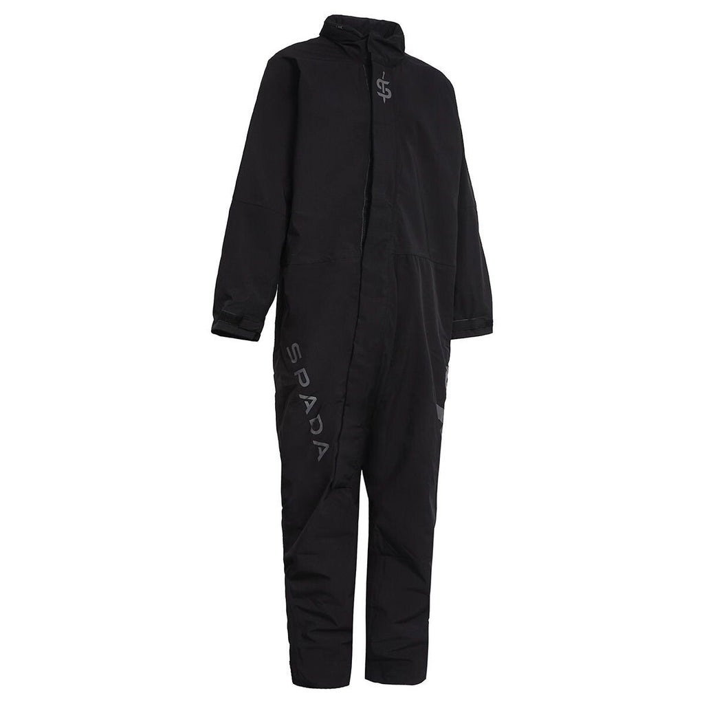 Spada Acqua Shield Motorcycle Motorbike 1 Piece Waterproof Over Suit Black