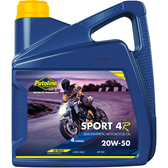 Putoline Sport 4R 20W-50 Advanced Semi Synthetic 4-Stroke Engine Oil 4L - 74400