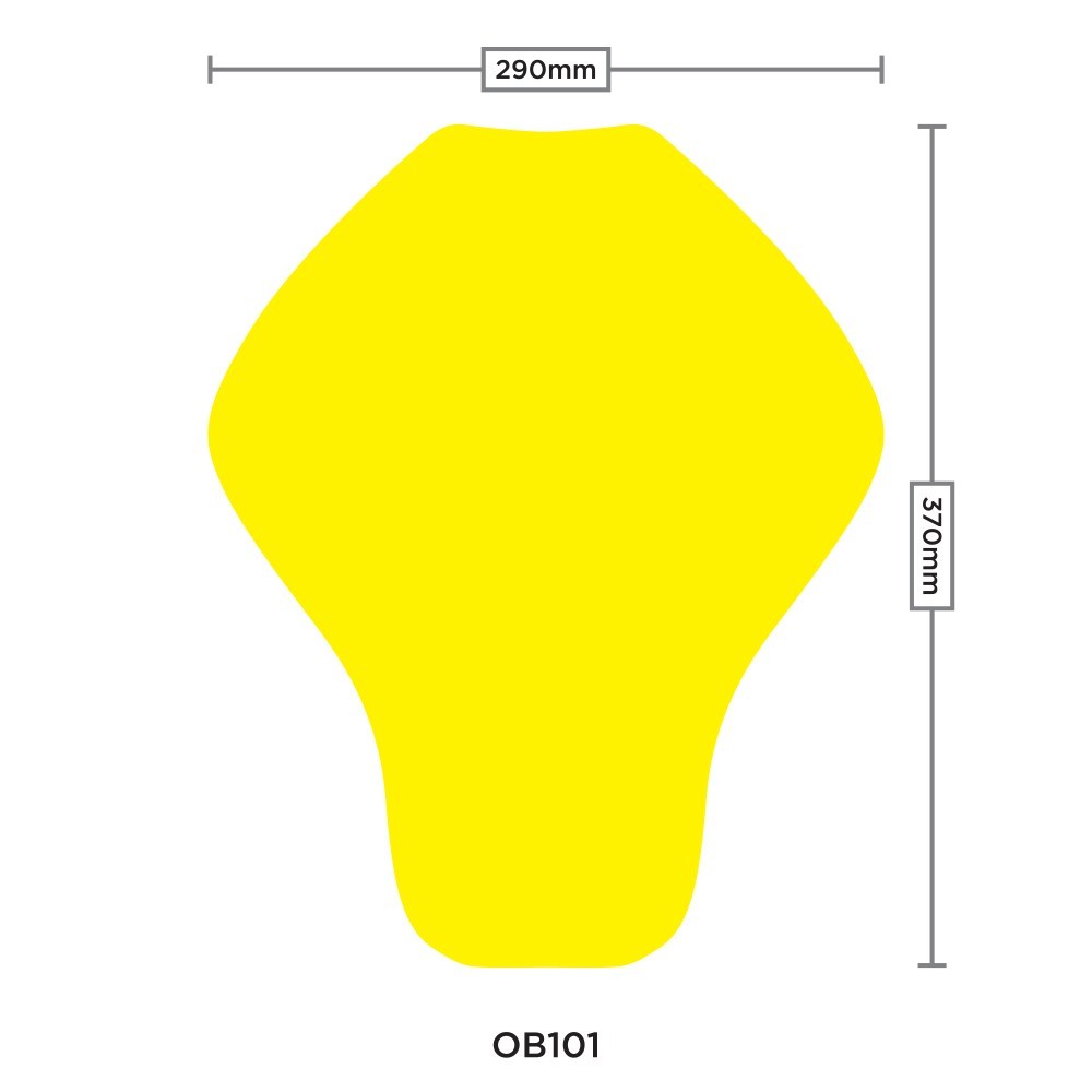 Oxford RB-Pi Insert Motorcycle Motorbike Back Protector (Level 2) OB101