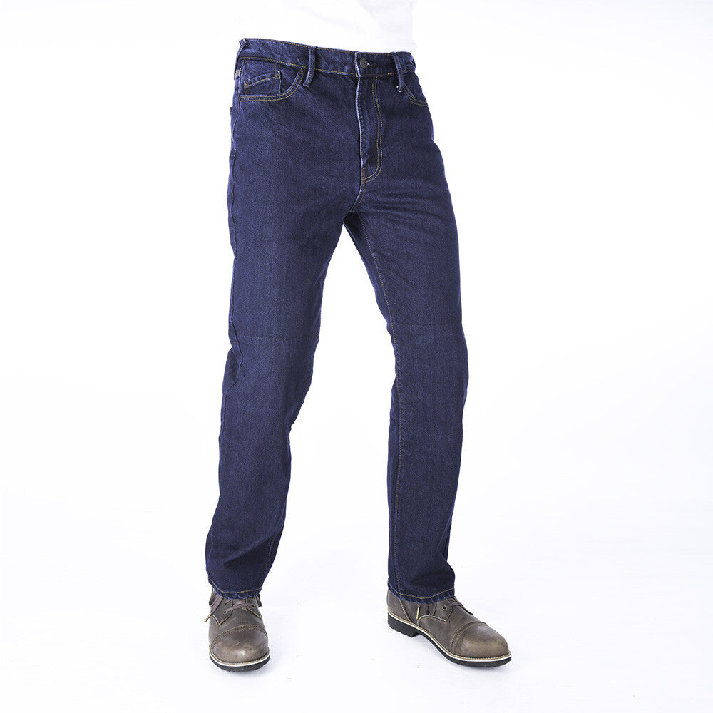 Oxford Original Approved AA Rated Motorcycle Motorbike Jeans Short Leg - Rinse