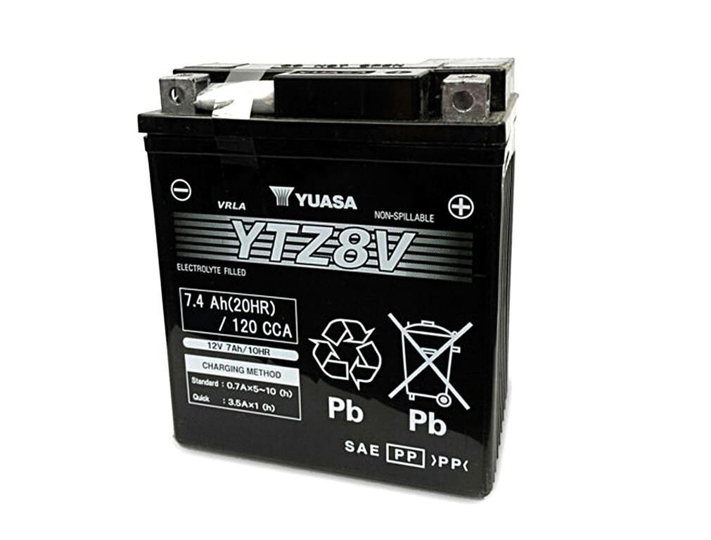 Yuasa YTZ8V High Performance Sealed Motorcycle Motorbike Battery
