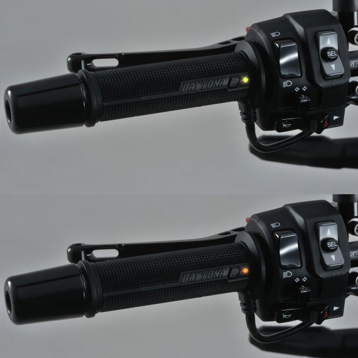 Daytona Motorcycle Intelligent Heated Grips 22mm Integrated Controller 88640