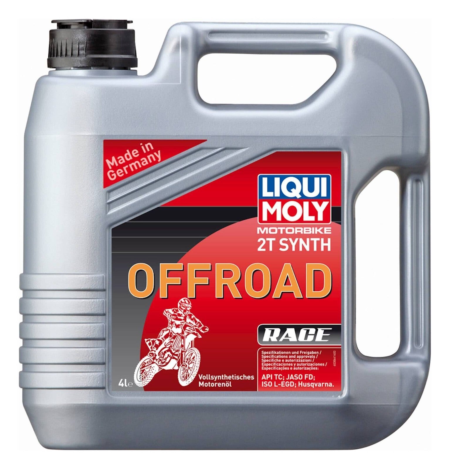 Liqui Moly 2T Fully Synthetic Offroad Race 2 Stroke Motorcycle Motorbike Oil 4L