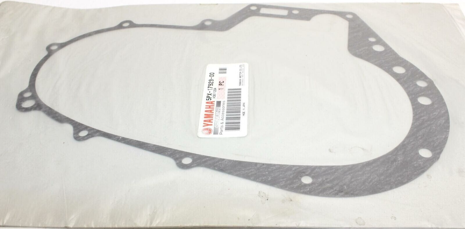 Genuine Yamaha XV1600, XV1700 1999 - 2014 Drive Gear Cover Gasket - 5PX-17929-00