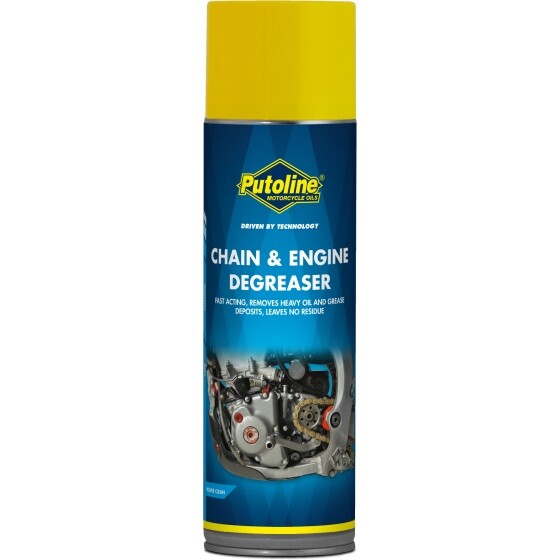 Putoline Motorcycle Motorbike Chain & Engine Degreaser - 500ml