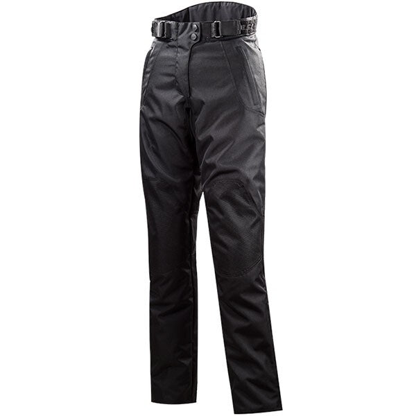 LS2 Ladies Chart Evo Waterproof Motorcycle Motorbike Textile Jeans - Black - L