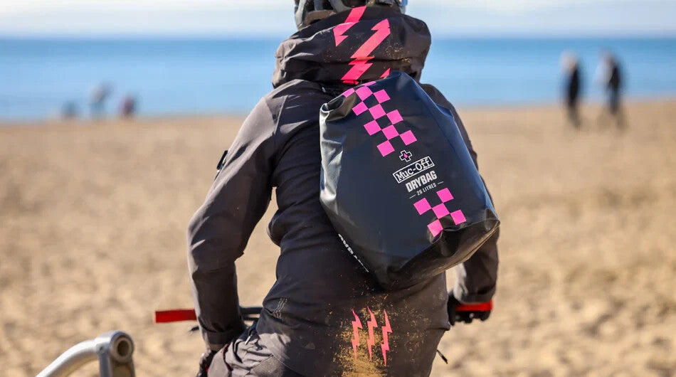Muc-Off Medium Dry Bag 26L Waterproof Roll Bag With Should Strap